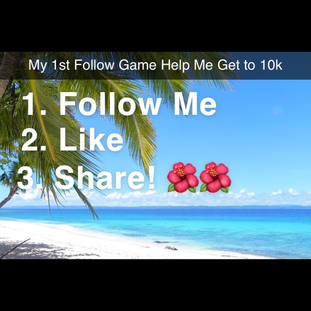 My 1st Follow Game